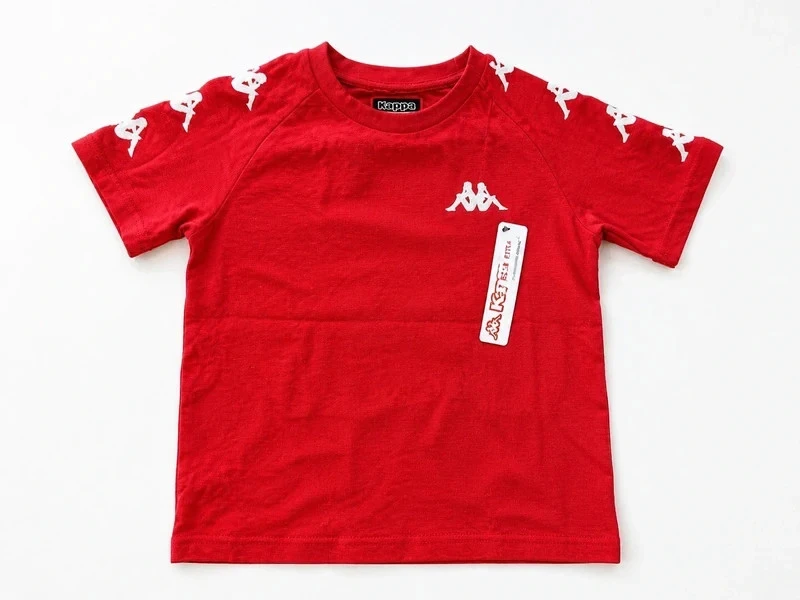 T-shirt Kappa vermelho menino 6 anos (116 cm) novo com etiqueta – 100% algodão – photo 8